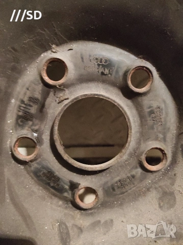 Железни джанти / AUDI , снимка 2 - Гуми и джанти - 53063458