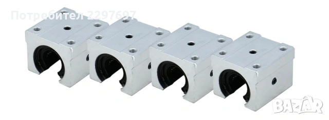 2 бр. Линейна направляваща релса  SBR20 + 4 бр. SBR20UU блокове, снимка 14 - Други инструменти - 53008194