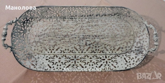 Винтидж декоративна табла Lilli Iron Grey в стил Рустик., снимка 5 - Аксесоари за кухня - 53117524