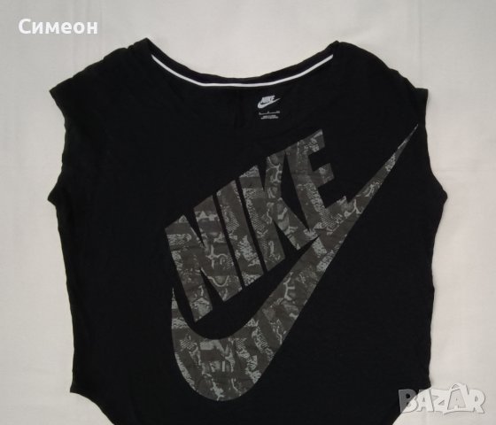 Nike Big Logo Top оригинална тениска потник S Найк спорт фитнес топ, снимка 2 - Спортни екипи - 43167265