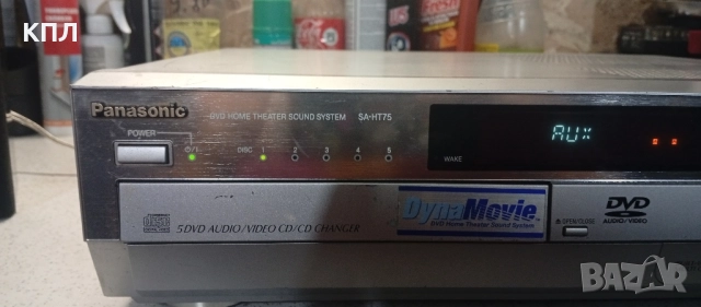 ДВД с усилвател Panasonic , снимка 2 - Ресийвъри, усилватели, смесителни пултове - 51652602