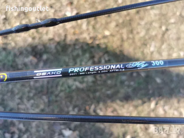 Карбонова мухарска въдица (мухарка) 3мт/3 част/ 7/8 клас, снимка 4 - Въдици - 48576383