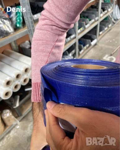 Плосък маркуч / Layflat - Идеален за Поливане и Транспорт на Течности, снимка 4 - Напояване - 43757440