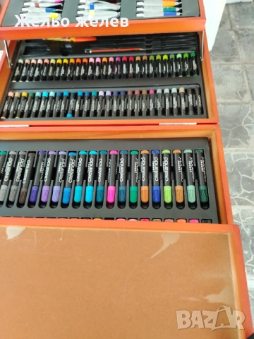 Куфар с бой,маркери, фулмастри, снимка 3 - Рисуване и оцветяване - 51700306