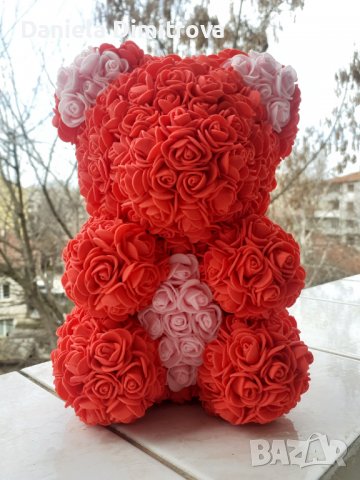 Мече от рози , снимка 5 - Романтични подаръци - 39285892