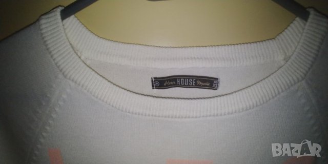 Тънък памучен пуловер нa House, XS, снимка 7 - Блузи с дълъг ръкав и пуловери - 40298751