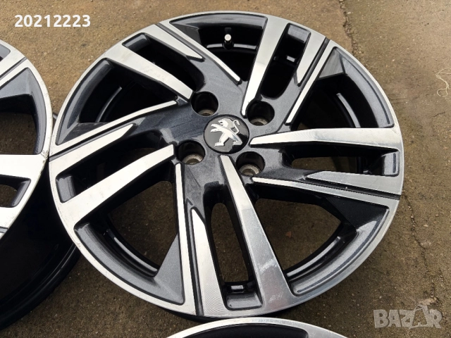 4 броя алуминиеви джанти за Peugeot 208,2008 16, снимка 7 - Гуми и джанти - 52710929