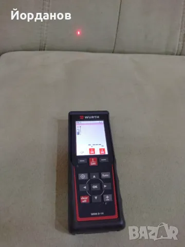 лазерна ролетка Wurth WDM 8-14 , снимка 6 - Измервателни инструменти - 48917621