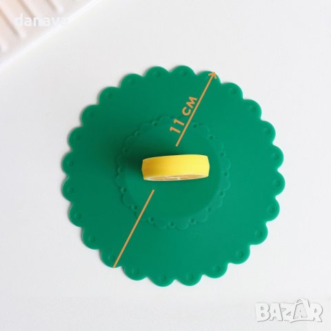 4435 Силиконово капаче за чаша с дръжка Лимон, снимка 5 - Аксесоари за кухня - 44138352