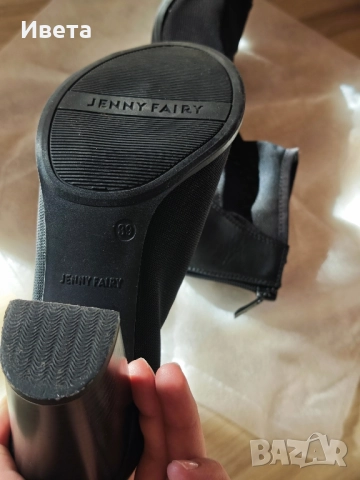 Дамски елегантни обувки на ток с отвор на пръстите , снимка 5 - Дамски обувки на ток - 51808500