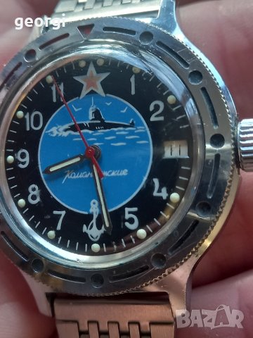 часовник Восток командирски automatic , снимка 3 - Мъжки - 44138414