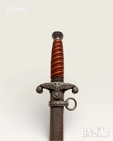 Оригинален немски ВМС кортик Kriegsmarine – RobiKlaas Solingen, WWII, снимка 2 - Антикварни и старинни предмети - 53368774