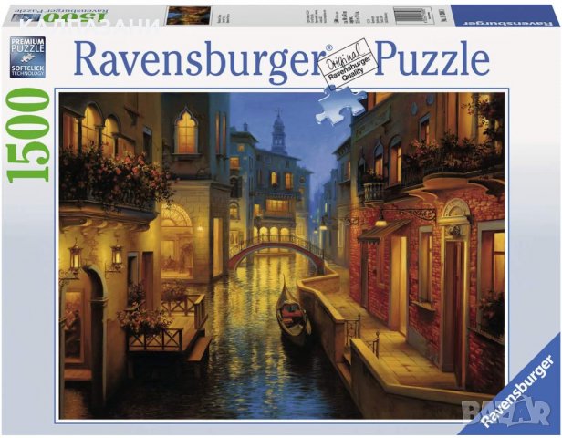 RAVENSBURGER - Chayan Khoi Венеция Италия Gondolier, 1000 15325, снимка 1 - Игри и пъзели - 32211969