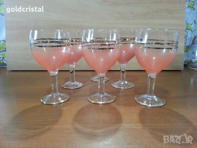 Ретро стъклени чаши , снимка 8 - Антикварни и старинни предмети - 44927768