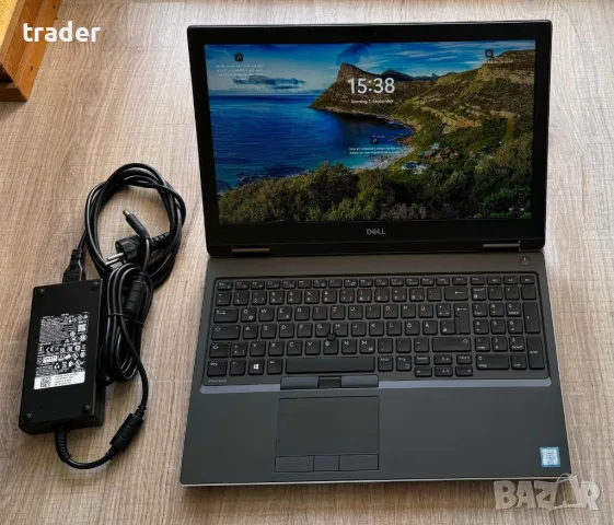 Dell Precision 7540 , Intel i7-9850H, RAM: 32 GB, 500GB SSD-  като нов !