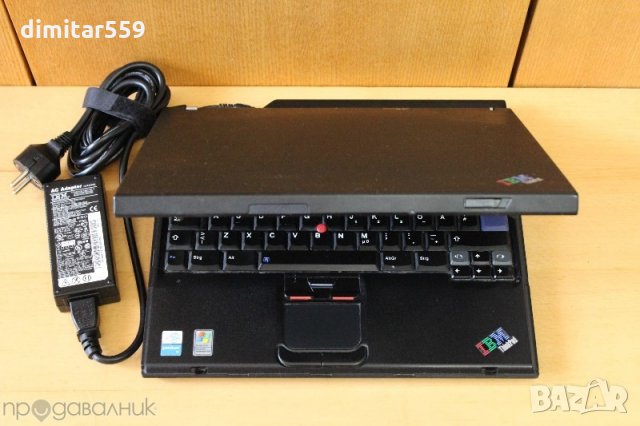 Лаптоп IBM Lenovo Thinkpad T40, снимка 9 - Лаптопи за дома - 5470953