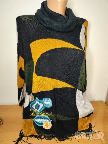 Desigual дамска блуза с дълъг ръкав, L, снимка 4 - Блузи с дълъг ръкав и пуловери - 47646446