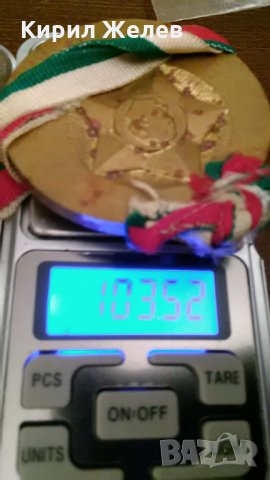 ЦК на ДКМС МАСИВЕН НАГРАДЕН СПОРТЕН МЕДАЛ БРОНЗ с ТРИКОЛЬОР ЛЕНТА 174116, снимка 7 - Колекции - 30890804