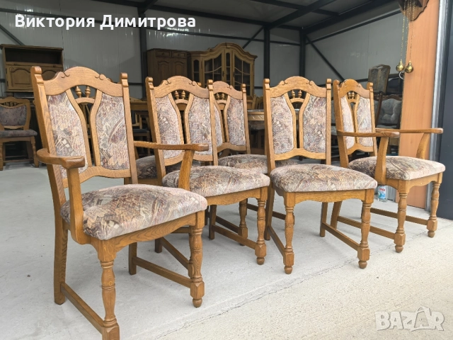 Комплект от 6 трапезни стола , снимка 4 - Столове - 52879021