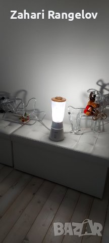 Лампа от Блендер с фасунка и LED крушка, снимка 1 - Настолни лампи - 38219914