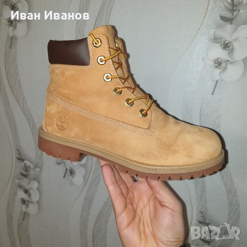 Боти Timberland Icon 6-inch Premium Junior 12909 номер 38,5-39, снимка 9 - Детски боти и ботуши - 43172318