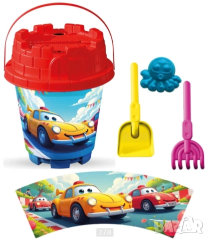 Голяма кофичка за пясък, 4 части