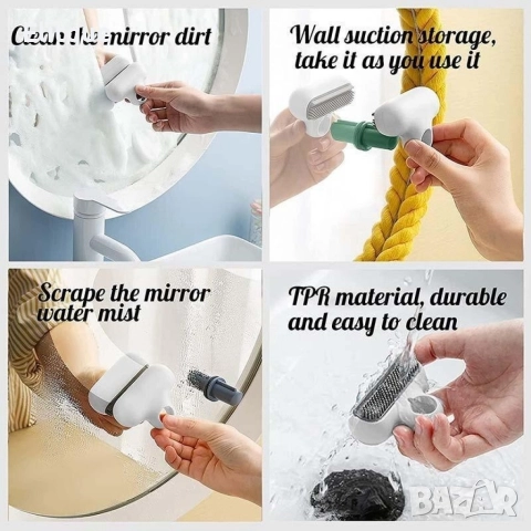 Силиконова четка за огледало / Цвят: Според наличността в склада, снимка 8 - Други стоки за дома - 52787858