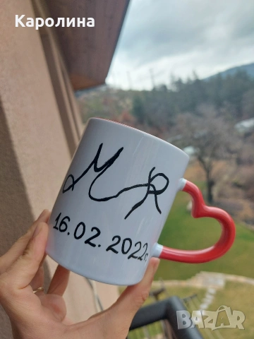 Ръчно рисувани чаши, снимка 2 - Чаши - 53495909