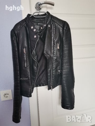 дамско кожено яке, снимка 3 - Якета - 43227569