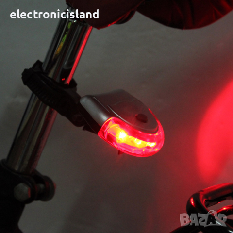 Вело LED стоп с лазер проектор вело алея, Колело, Велосипед Лед Светлина, снимка 8 - Аксесоари за велосипеди - 44900490