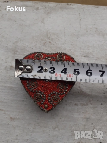 Малка кутийка сърце, снимка 3 - Антикварни и старинни предмети - 53388615