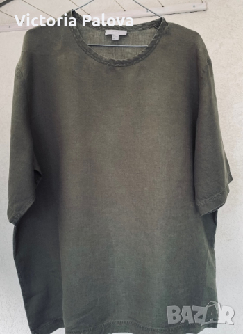 COS блуза овърсайз, true hemp 100% , коноп, снимка 9 - Корсети, бюстиета, топове - 44855821