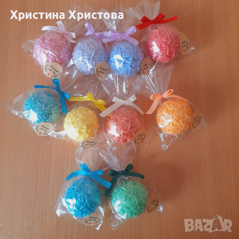 Глицеринови сапунчета , снимка 17 - Декорация за дома - 42050052