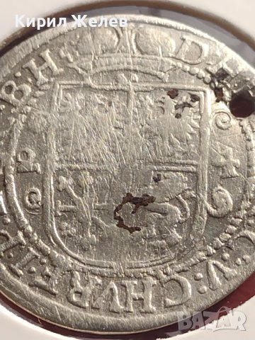 Сребърна монета 1/4 талер 1624г. Георг Вилхелм Кьониксберг Източна Прусия 14959, снимка 12 - Нумизматика и бонистика - 43001017