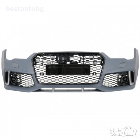 Предна броня RS7 дизайн за Audi A7 4G Facelift (2014-2017), снимка 2 - Аксесоари и консумативи - 38182714