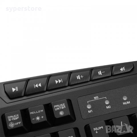 Клавиатура USB Геймърска SHARKOON Skiller Pro ILLUMINATED SH0005SkP gaming Промоция!, снимка 6 - Клавиатури и мишки - 11643245
