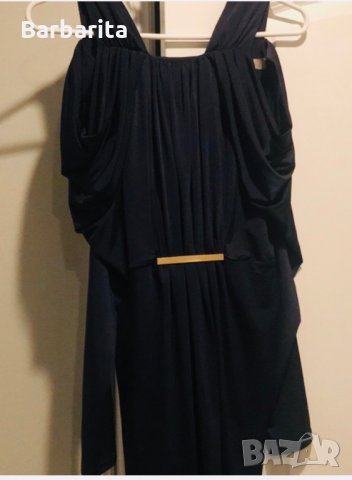 ASOS тъмно синя рокля, снимка 6 - Рокли - 28807938