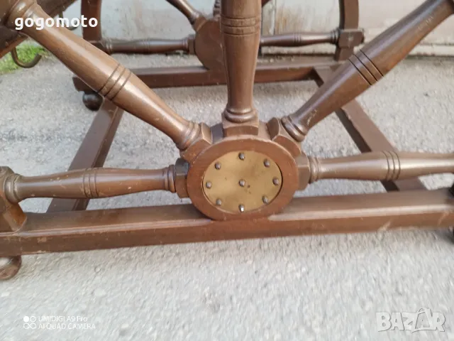 ПРОДАДЕН Стол, кресло, фотьойл, донесен от USA, LIMITED EDITIONS, OLD TEXAS CHAIR, УНИКАТ, снимка 14 - Столове - 50076891