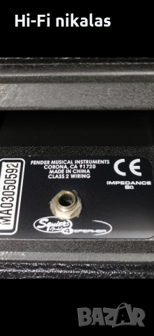 стерео тонколони 10" SQUIER by fender, снимка 7 - Тонколони - 44881869