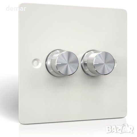 Klarlight Превключвател за димируеми LED светлини с функция за памет 200W, бял