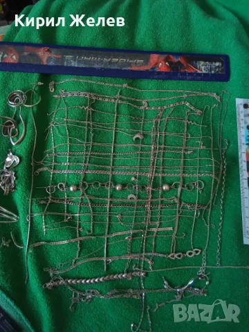 100 грама сребърни накити за поправка за реставрация за части или за материал 50643, снимка 6 - Колиета, медальони, синджири - 50241619