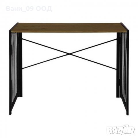 НАПЪЛНО сгъваемо бюро-дърво и метал, снимка 3 - Бюра - 33666318