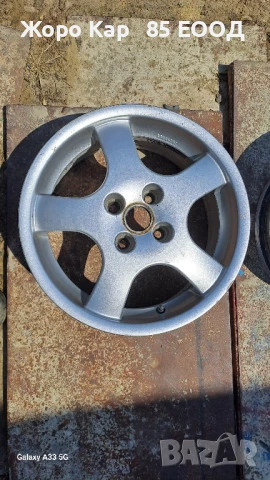 Джанти BORBET / БОРБЕТ 15 цола, 4х100, снимка 6 - Гуми и джанти - 50684037