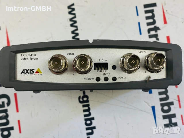 Видео сървър Axis 241Q 4-канален видео сървър с MPEG-4/MJPEG компресия , снимка 4 - Друга електроника - 50970835