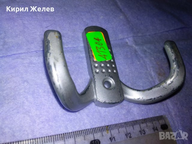 СТИЛНА МЕТАЛНА ЗАКАЧАЛКА За СТЕНАТА в КУХНЯ или За ГАРДЕРОБЧЕ 41304, снимка 4 - Декорация за дома - 43598358