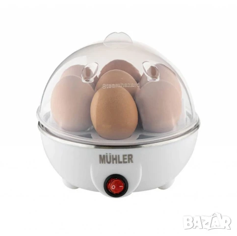 Уред за варене на яйца MUHLER ME-271 – Варете до 7 яйца бързо и лесно