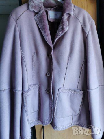 Ново лилав  цвят палто