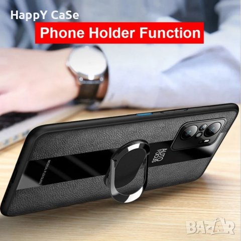 Xiaomi Redmi 10 / Note 9 Pro / Note 10 5G / 9S / PORSCHE Кожен кейс калъф гръб с пръстен, снимка 6 - Калъфи, кейсове - 33277191