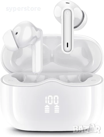 Слушалки Безжични Блутут тапи Digital One SP01078, ezra, Bluetooth 5,3, TWS53, тапи в ушите, Inear б