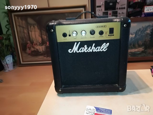 MARSHALL GUITAR AMPLIFIER-ВНОС ENGLAND 0404231031, снимка 3 - Ресийвъри, усилватели, смесителни пултове - 40247364